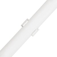 Kabelgoten met klemmen &Oslash;30 mm 10 m PVC