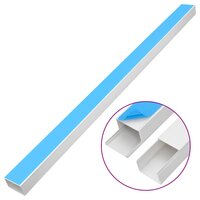 Kabelgoot zelfklevend 100x40 mm 10 m PVC