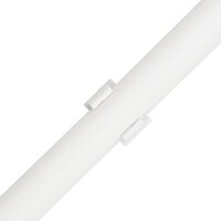 Kabelgoten met klemmen &Oslash;20 mm 10 m PVC