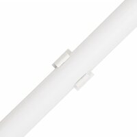 Kabelgoten met klemmen &Oslash;25 mm 10 m PVC