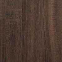 Printerkastje 49x40x22,5 cm bewerkt hout bruin eikenkleurig
