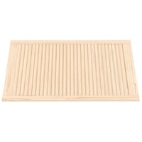 Kastdeuren met lamellen 4 st 99,3x59,4 cm massief grenenhout