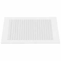Kastdeur met lamellen 69x39,4 cm massief grenenhout wit