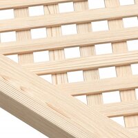 Kastdeuren met latwerk 2 st 49,5x39,5 cm massief grenenhout