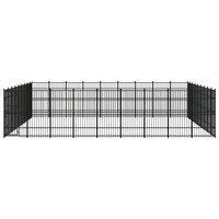 Hondenkennel 74,65 m&sup2; staal