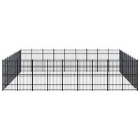 Hondenkennel 74,65 m&sup2; staal