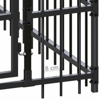 Hondenkennel 74,65 m&sup2; staal