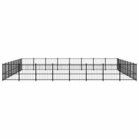 Hondenkennel voor buiten 60,22 m&sup2; staal