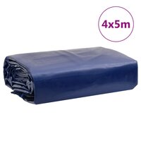 Dekzeil 650 g/m&sup2; 4x5 m blauw