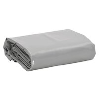 Dekzeil 650 g/m&sup2; 3,5x5 m grijs