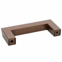 Handvatten 10 st 96 mm roestvrij staal bronskleurig