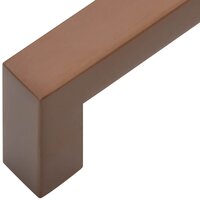 Handvatten 10 st 96 mm roestvrij staal bronskleurig