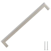 Handvatten 5 st 224 mm roestvrij staal zilverkleurig