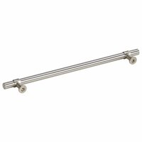 Handvatten 5 st 224 mm roestvrij staal zilverkleurig