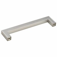 Handvatten 10 st 128 mm roestvrij staal zilverkleurig