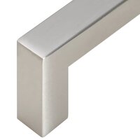 Handvatten 10 st 128 mm roestvrij staal zilverkleurig