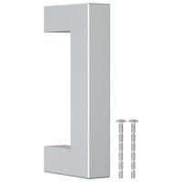 Handvatten 20 st 64 mm roestvrij staal zilverkleurig
