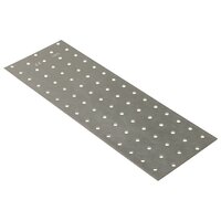 Platen geperforeerd 20 st 2 mm 300x100 mm gegalvaniseerd staal