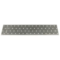 Platen geperforeerd 20 st 2 mm 300x80 mm gegalvaniseerd staal