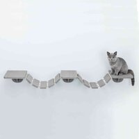 Kattenladder wandmontage 150x30 cm taupe