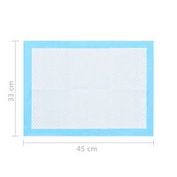Huisdierentrainingsdoekje 100 st 45x33 cm nonwoven stof