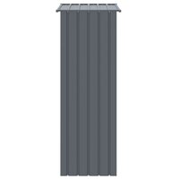 Vogelkooi 115x78x200 cm gegalvaniseerd staal antracietkleur