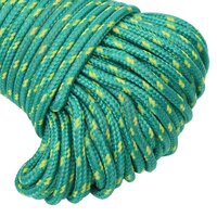Boottouw 4 mm 50 m polypropyleen groen