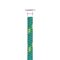 Boottouw 4 mm 50 m polypropyleen groen