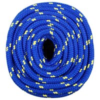 Boottouw 18 mm 100 m polypropeen blauw