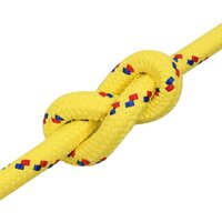 Boottouw 20 mm 100 m polypropyleen geel