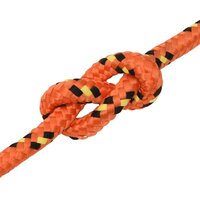 Boottouw 12 mm 50 m polypropyleen oranje