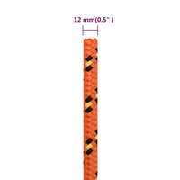 Boottouw 12 mm 50 m polypropyleen oranje