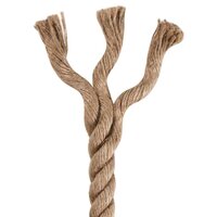Touw 100 m lang 4 mm dik jute