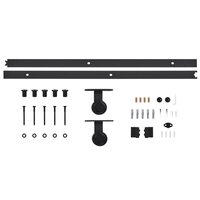 Schuifdeur met beslag 85x210 cm massief grenenhout