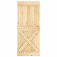 Deur NARVIK 85x210 cm massief grenenhout