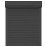 Rolluik 80x100 cm aluminium antracietkleurig