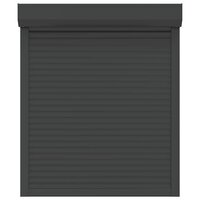 Rolluik 100x120 cm aluminium antracietkleurig