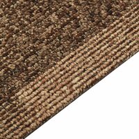 Tapijttegels 20 st 5 m&sup2; bruin