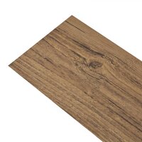 Vloerplanken zelfklevend 5,21 m&sup2; 2 mm PVC walnootbruin