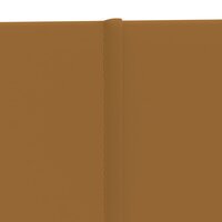 Wandpanelen 12 st 1,62 m&sup2; 90x15 cm fluweel bruin