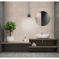 5 st Wandtegels Gx Wall+ leisteen 45x90 cm cr&egrave;me