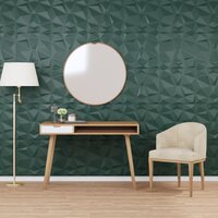 24 st Wandpanelen diamant 6 m&sup2; 50x50 cm XPS groen