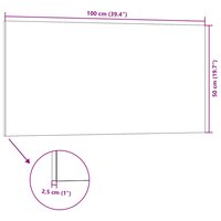 Wandpanelen 5 st 3D 100x50 cm EPS lichtbruin