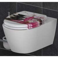 Toiletbril met soft-close quick-release WELLYNESS