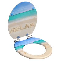 Toiletbril met soft-close RELAX