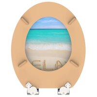 Toiletbril met soft-close RELAX