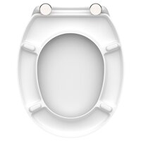 Toiletbril WHITE duroplast