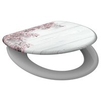 Toiletbril met soft-close FLOWERS &amp; WOOD