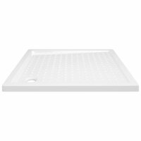 Douchebak met noppen 90x90x4 cm ABS wit