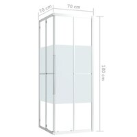 Douchecabine 70x70x180 cm ESG